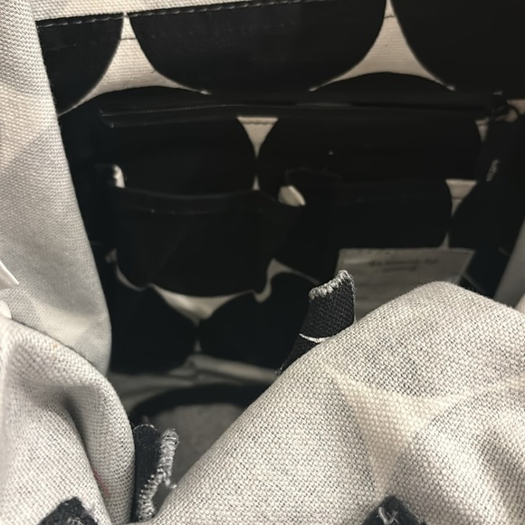 Thirty One Diaper Bag Black and White polka Dots - Picture 5 of 8